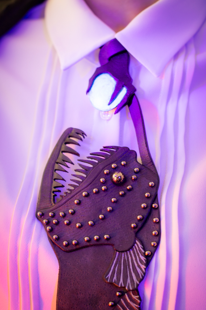 "Angler" Leather Tie - Image 2